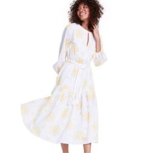 ALEXIS Floral Embroidered Dress